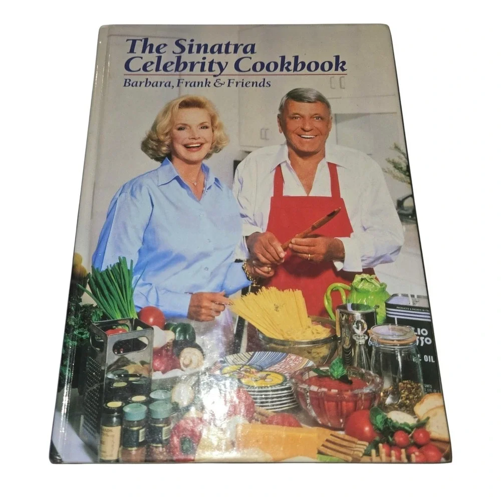 AUTOGRAPHED Barbara Sinatra Signed Celebrity Cookbook 1st Ed 1997 Frank Sinatra